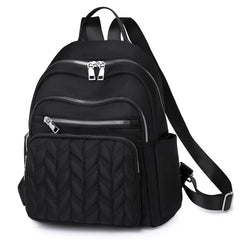 Waterproof Oxford School Backpack Women Travel Bag