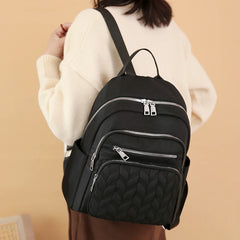 Casual Oxford Backpack Women Waterproof School Bag Ladies