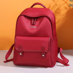 Casual Oxford Cloth Backpack Female Shoulder School Bookbags Women Daily Travel