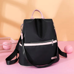 Casual Oxford Cloth Women Backpack Shoulder Handbags