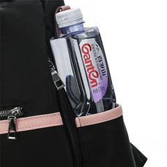 Casual Oxford Backpack Women Zipper Female Shoulder Bag