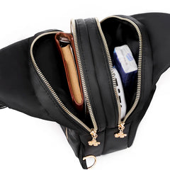 Oxford Personality Backpack Women Anti Theft Shoulder Bag Flowers Embroidery