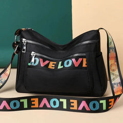 Oxford Shoulder Bag for Women Large-capacity Crossbody Messenger Handbag