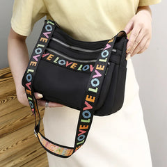 Oxford Shoulder Bag for Women Large-capacity Crossbody Messenger Handbag