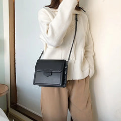 Casual PU Leather Crossbody Bags For Women Travel Handbag