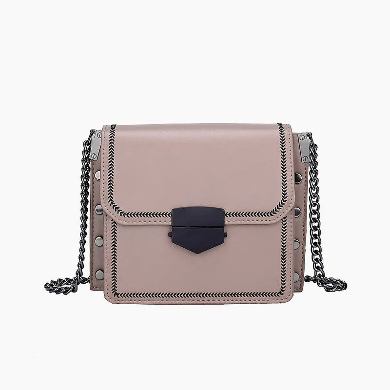 Casual PU Leather Crossbody Bags For Women Travel Handbag