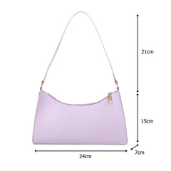 Casual PU Leather Sling Handbag Purse Women Chain Shoulder Crossbody Bag