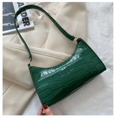 Women's PU Leather Sling Handbag Chain Shoulder Crossbody Bag