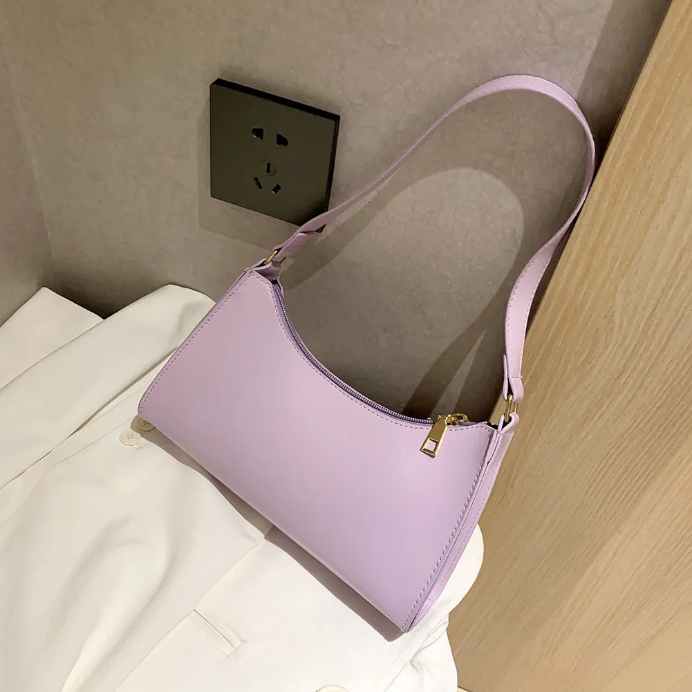 Casual PU Leather Sling Handbag Purse Women Chain Shoulder Crossbody Bag