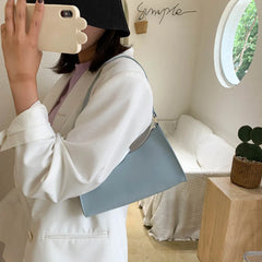 Casual PU Leather Sling Handbag Purse Women Chain Shoulder Crossbody Bag