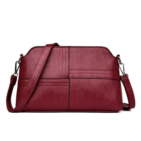 Casual Women Crossbody Bag PU Leather Shoulder Messenger