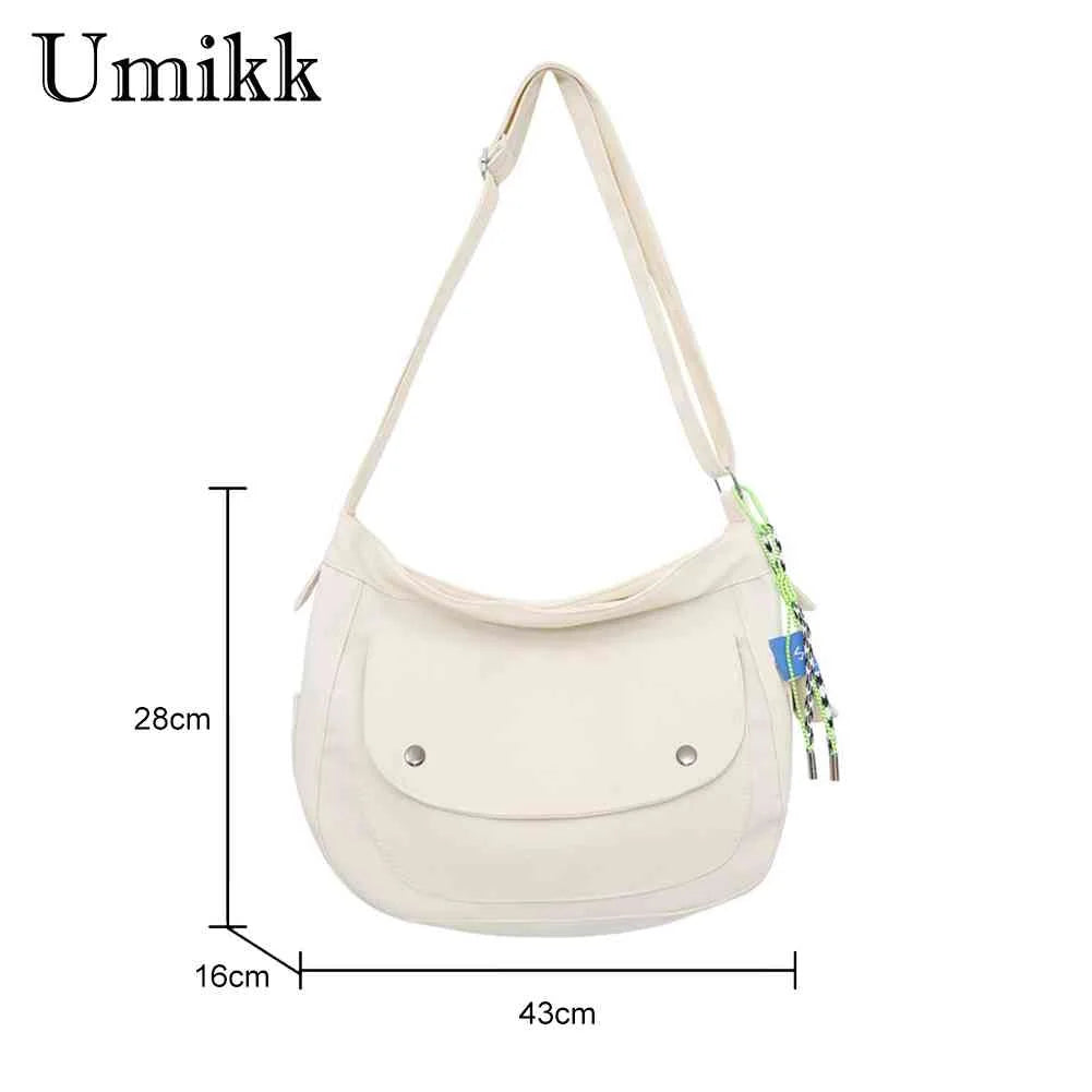 Casual Preppy School Shoulder Bag Women/Men Crossbody Satchel Large Capacity