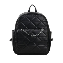 Casual PU Leather Women Small Backpack for Girls