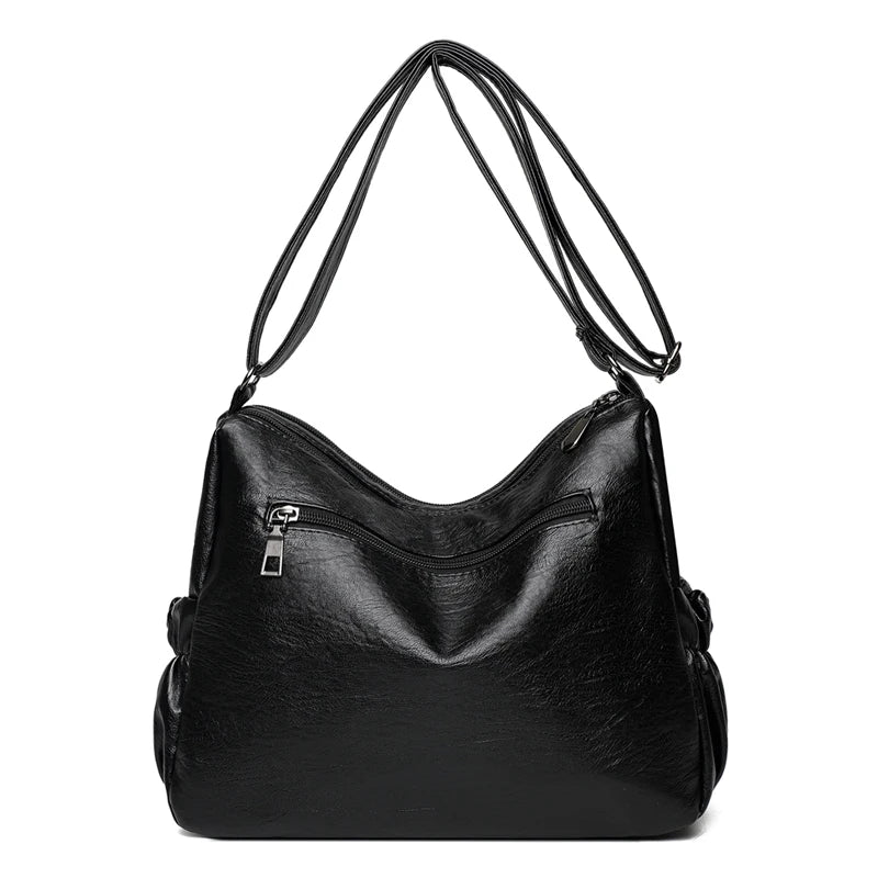 Casual Satchel Ladies Handbags Shoulder Bag Pouch Girls Sheepskin Grain Cross Sc