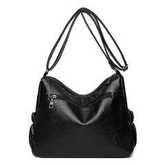 Casual Satchel Ladies Handbags Shoulder Bag Pouch Girls Sheepskin Grain Cross Sc