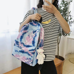 Casual Nylon Shoulder Bag for Teens