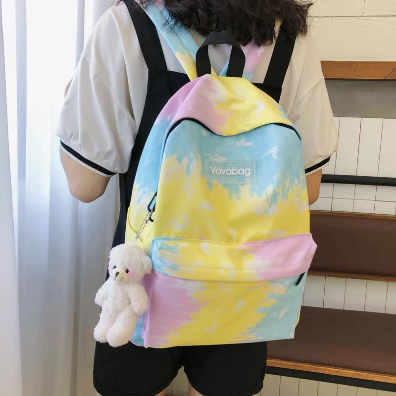 Casual Shoulder Bag Mochila Travel Back Pack Backpack Nylon Women Backpack