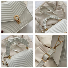Casual Shoulder Bag Women Crossbody Handbag PU Leather Purse