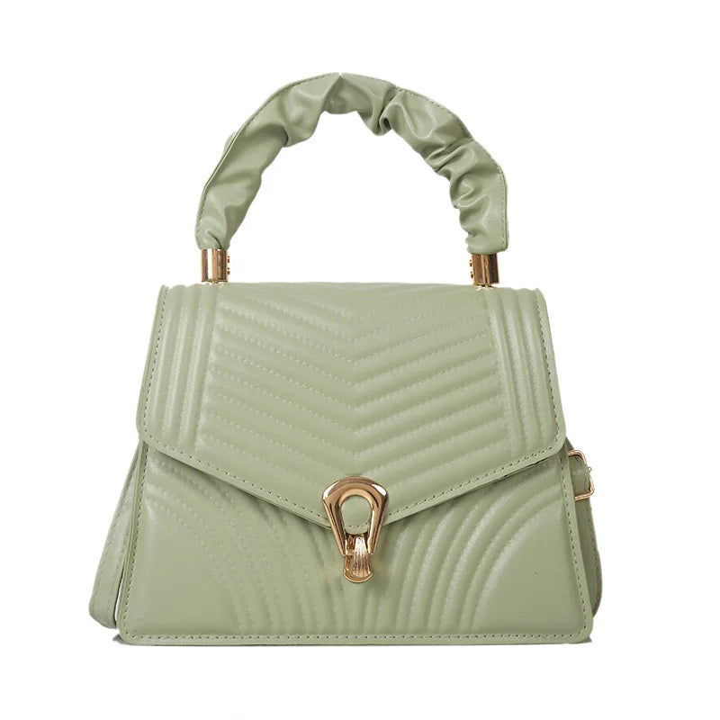 Casual Shoulder Bag Women Crossbody Handbag PU Leather Purse