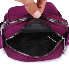 Casual Small Flap Crossbody Bag Phone Purse Waterproof Nylon