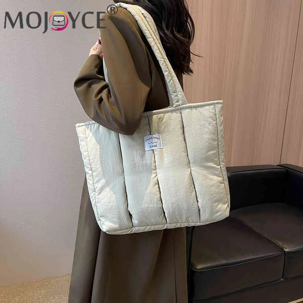Casual Shoulder Handbag Large Capacity Soft Portable for Office Travel