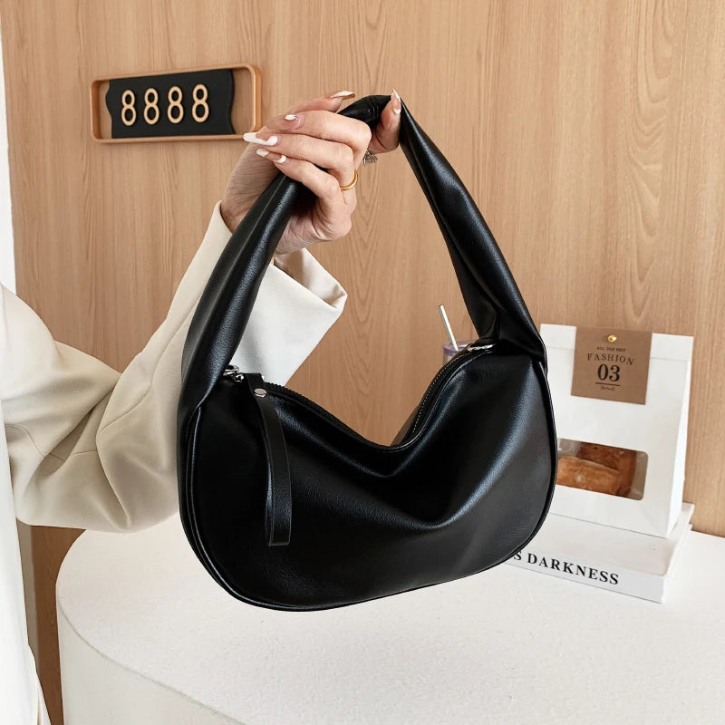 Women Shoulder Bag Soft Pu Leather Tote Bags