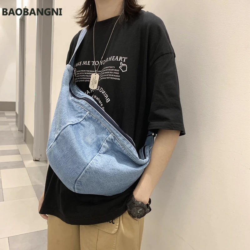 Casual Simplicity Large Shoulder Bags Women Canvas High Capacity Shopping bag