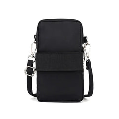Small Shoulder Bag Women Cell Phone Pocket Waterproof Nylon Handbag