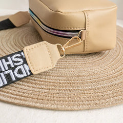 Small Square Shoulder Bag For Women PU Leather Crossbody Lady Handbag
