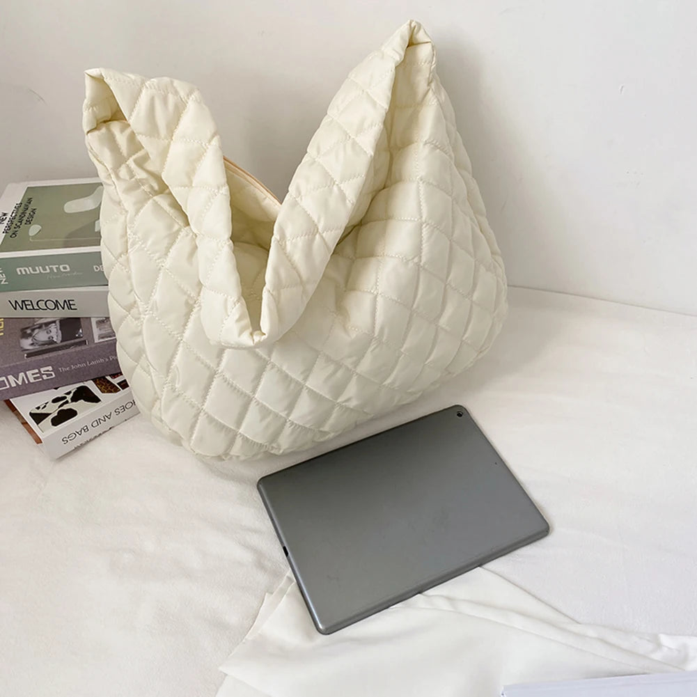 Quilted Shoulder Bag Winter Large Crossbody Bag