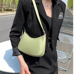 Casual Flap Bag Women PU Leather Shoulder Handbag Lady Tote Purse