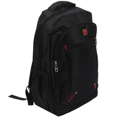Casual Solid Oxford Man's Backpack Multi-Functional Student Schoolbag