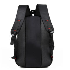 Casual Solid Oxford Man's Backpack Large Student Schoolbag
