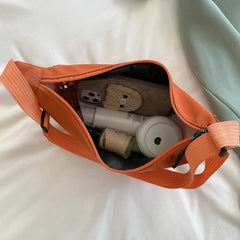 Casual Nylon Hobos Bag Large Capacity Travel Shoulder Crossbody Bag