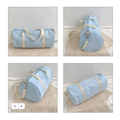 Casual Sports Style Nylon Fitness Bag Large Capacity Waterproof Handbag