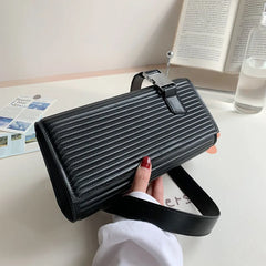 Casual Textured Small Square Bag Women Shoulder Bag