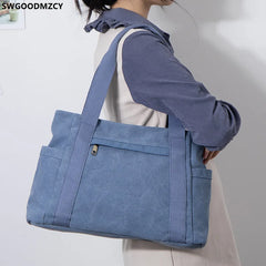Canvas Tote Bags for Women Ladies Handbags Shoulder Bag Women