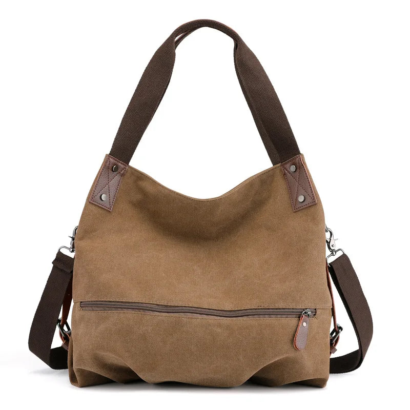 Casual Tote Women Handbag Shoulder Crossbody Bags Canvas High Capacity Ba