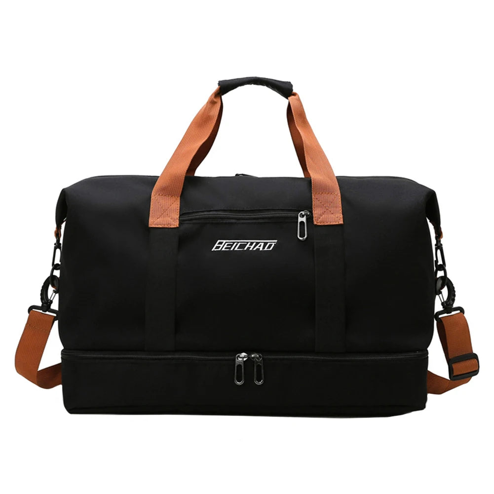 Casual Travel Handbags Large Capacity Shoulder Crossbody Bag Waterproof