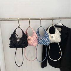 Casual Travel Hobo Bags Women Shoulder Crossbody Bag Female Underarm