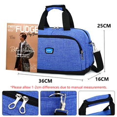 Small Fitness Handbag Female Foldable Shoulder Travel Handbag