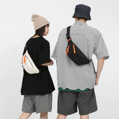 Casual Waist Bag Hip Pack Street Style Women Belt Bag Large Capacity Nylon Fanny
