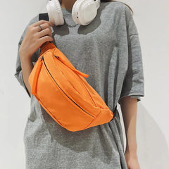 Casual Waist Bag Hip pack Street Women Belt Bags Large capacity Nylon Waist pack