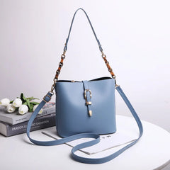 Casual Women's Bucket Bag Summer Shoulder Bag Messenger Large Capacity Handbag