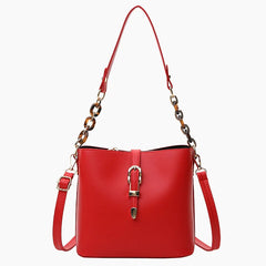 Casual Women's Bucket Bag Summer Shoulder Bag Messenger Large Capacity Handbag