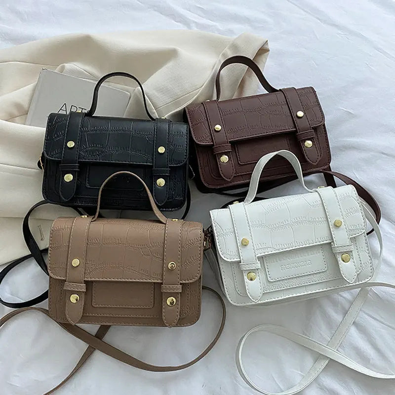 Small Handbag Women Crossbody Bag Single Shoulder High Pu Leather Lady Bag