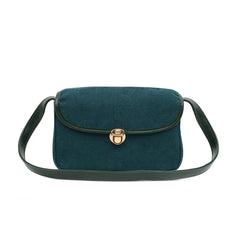 Corduroy Armpit Shoulder Bag Women Handbag Small Square Bag Clutch