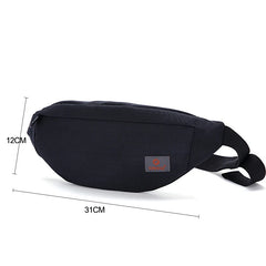 Casual Waist Bag Women Men Fanny Pack Money Phone Belt Bag Pouch 8 Colors