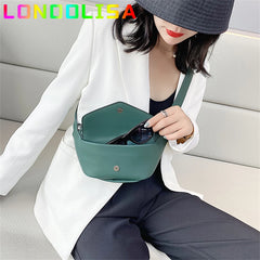 Women's Leather Waist Bag Chest Bag Travel Fanny Pack Shoulder Bag