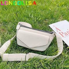 Women's Leather Waist Bag Chest Bag Travel Fanny Pack Shoulder Bag